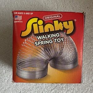 Original Slinky Walking Spring Toy - Silver